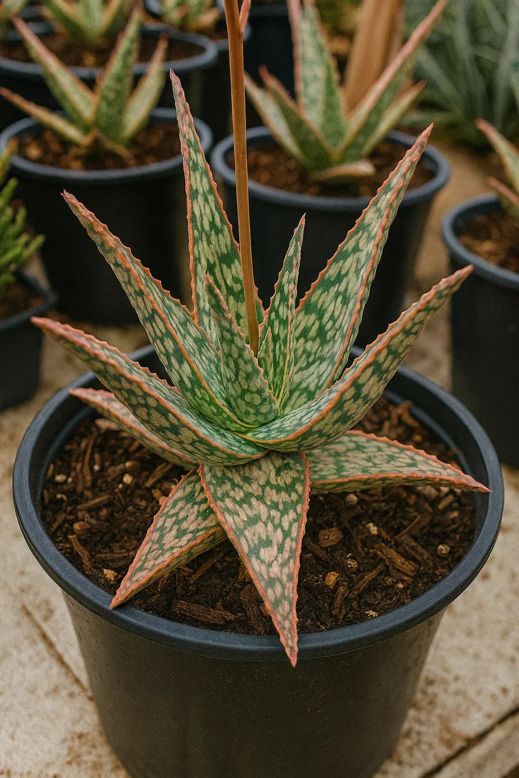 Pink Blush aloe plant