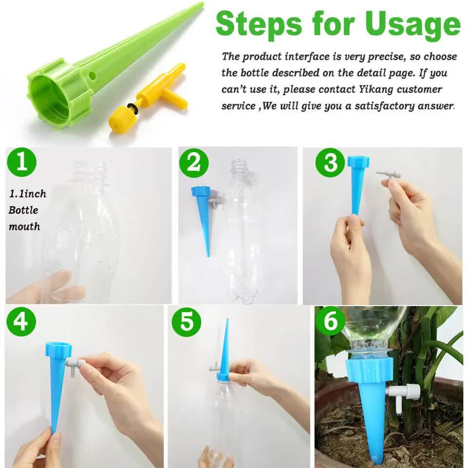 PlantMate™ - Automatic Drip Self-Watering Spikes - 12 Packs