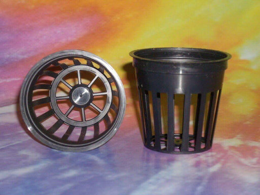 50pcs - 2" Inch Net Pots Hydroponic System Grow Kit - Clone Cup - Seed World