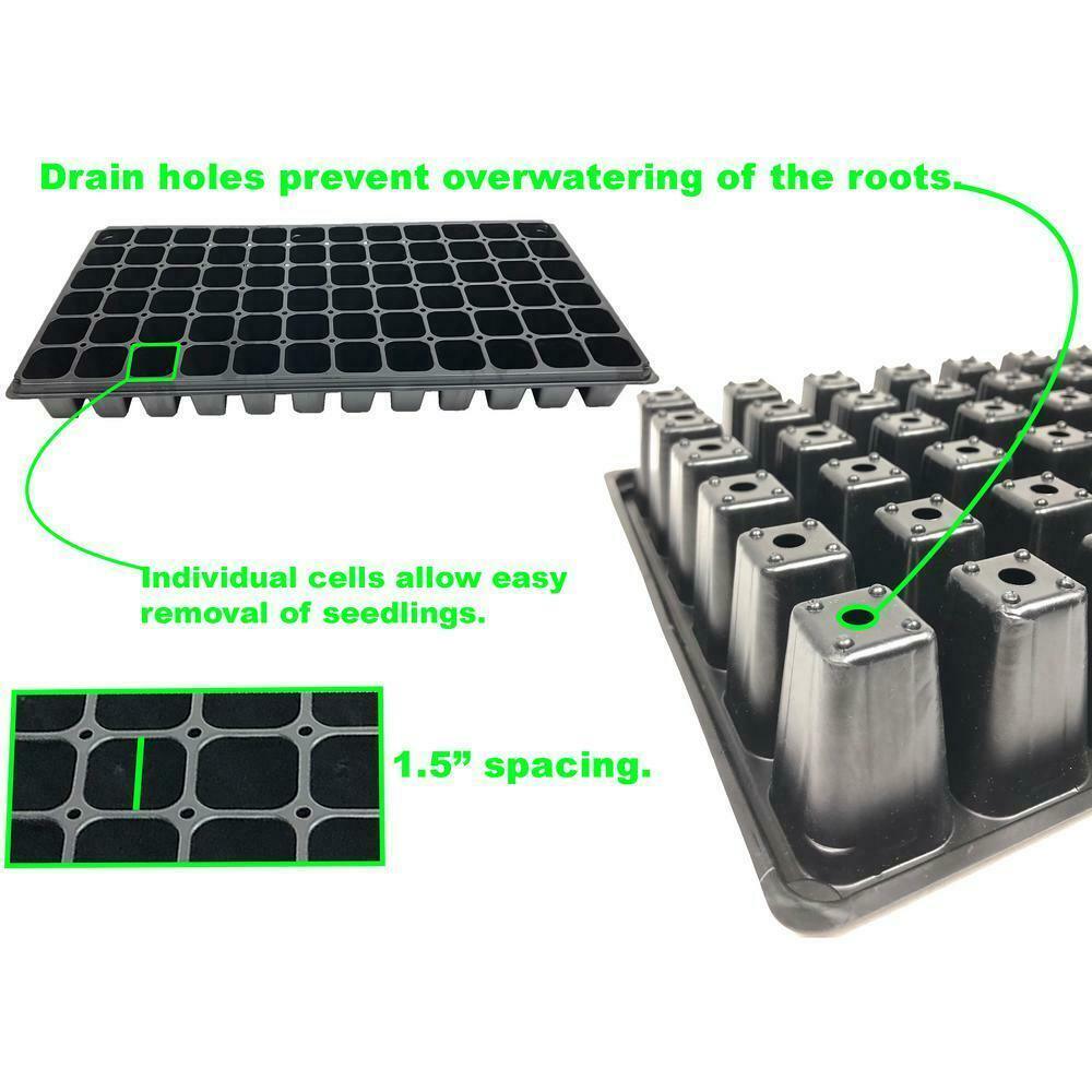 72 Cell Seed Starter Propagation Kit Tray - Seed World