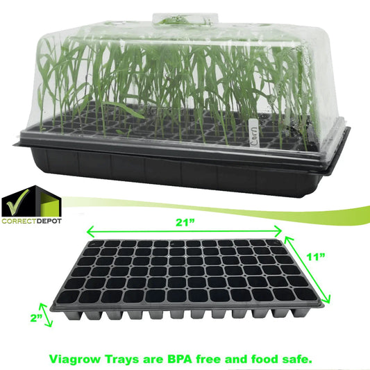 72 Cell Seed Starter Propagation Kit Tray - Seed World