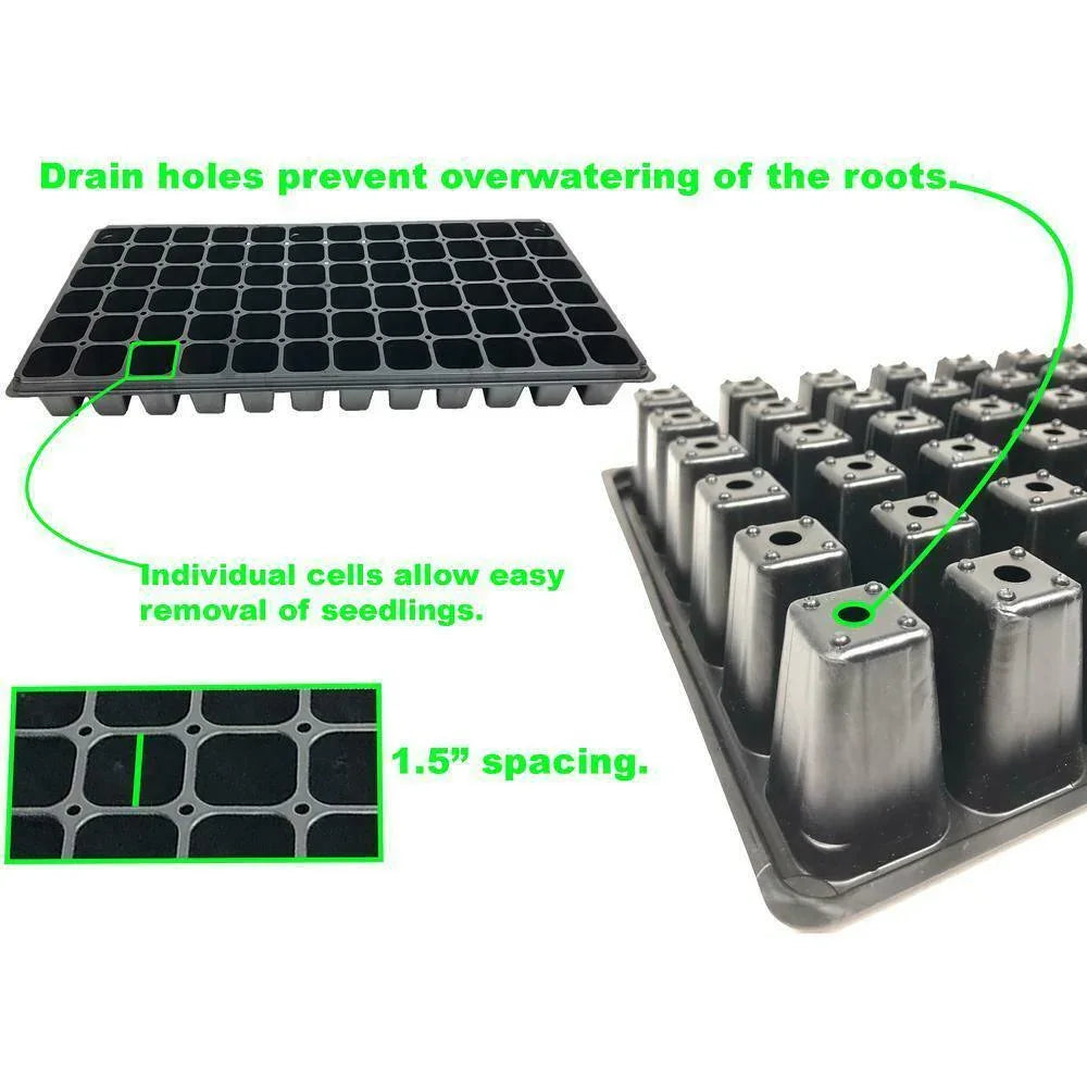 72 Cell Seed Starter Propagation Kit Tray - Seed World