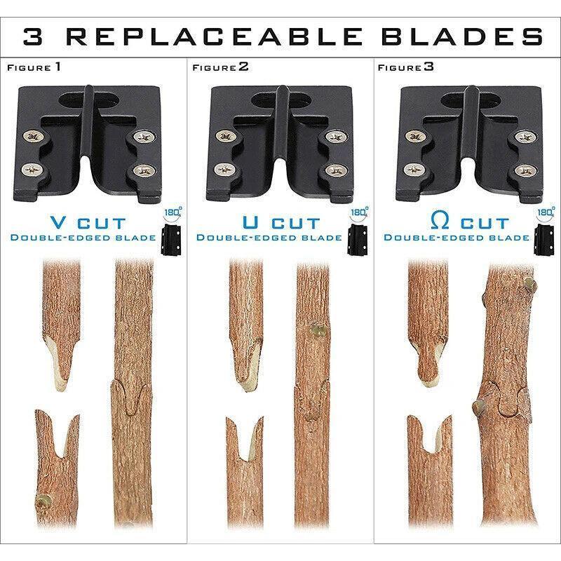 Garden Tree Grafting Pruning Shears Snip Cutting Tool Kit - Seed World