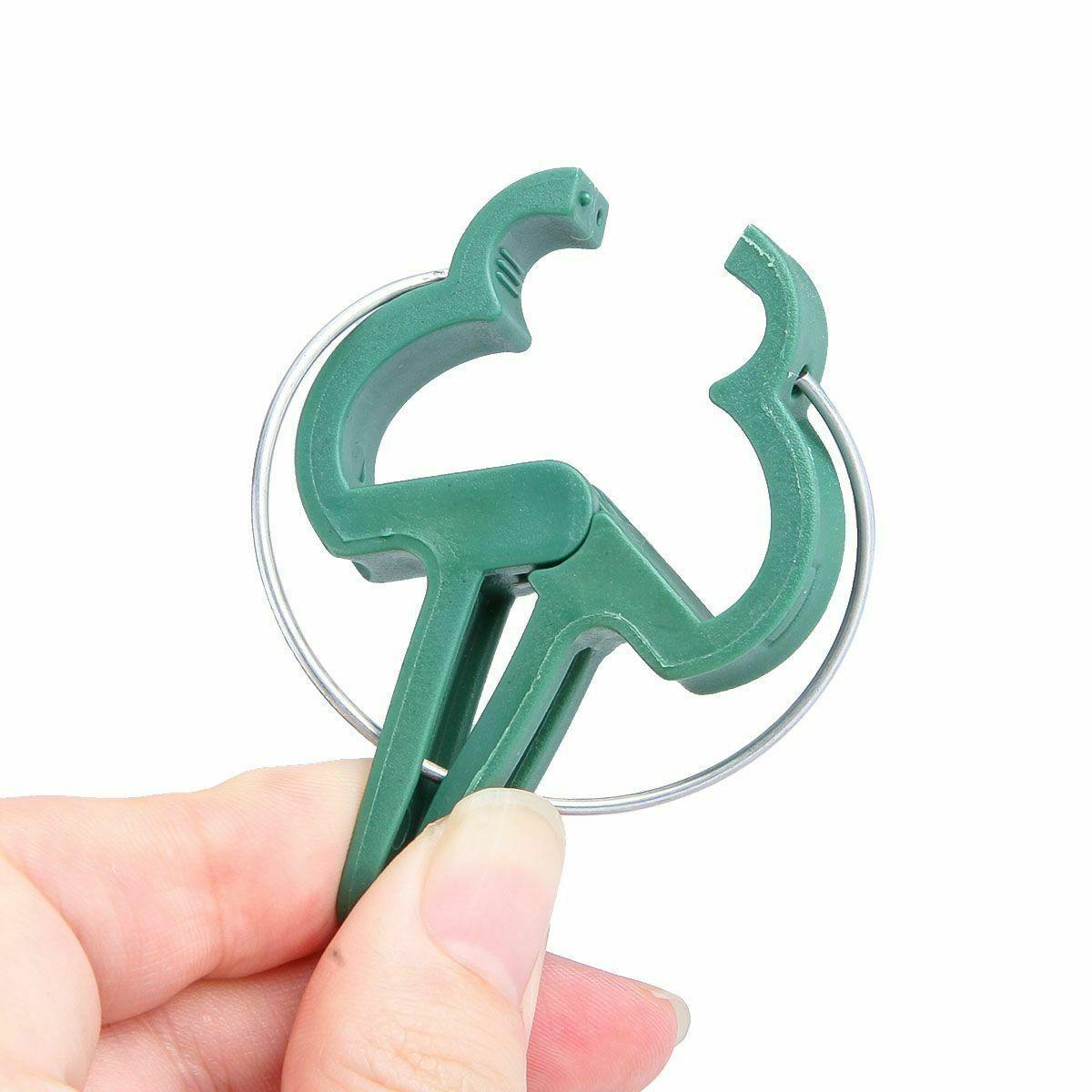 Reusable Large Plant & Garden Clips Support Tomato Vegetable Trellis Twine Ties - Seed World