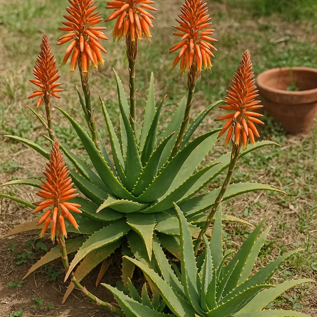 aloe vera seeds to plant 10 Aloe Arborescens kranz Vera Seeds – Rare Succulent