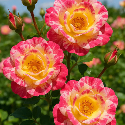 20 Candyland Climbing Rose Seeds – Experimental Rose Seedlings for Trellises & Arbors - Seed World
