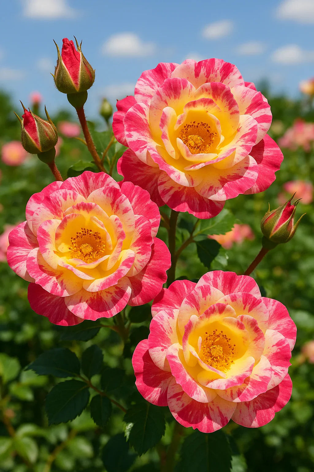 20 Candyland Climbing Rose Seeds – Experimental Rose Seedlings for Trellises & Arbors - Seed World