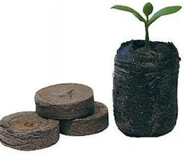 25 Peat Pellets Soil Plugs - 36mm - Seed World