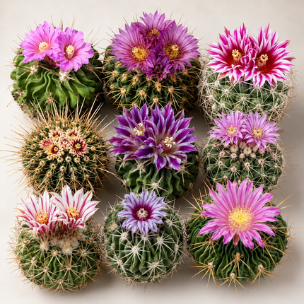 50 Brain Cactus Stenocactus variety mix seeds
