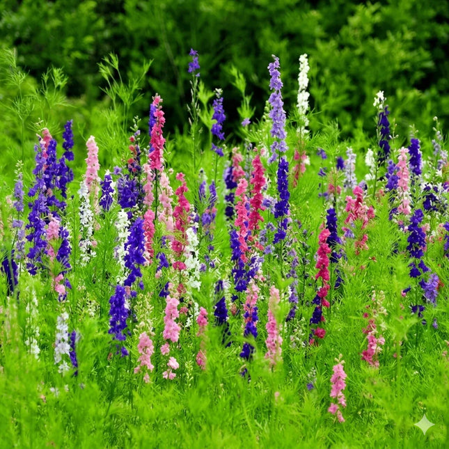 600 Larkspur Rocket Imperial Mix Seeds