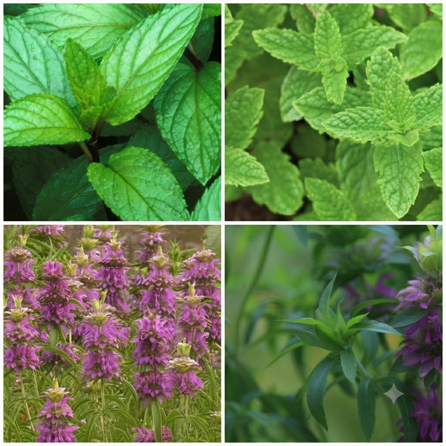 Fresh Mint Mix Seeds – 4 Varieties including peppermint, spearmint, chocolate mint, and apple mint, perfect for herb gardens, teas, and culinary use. Seed World
