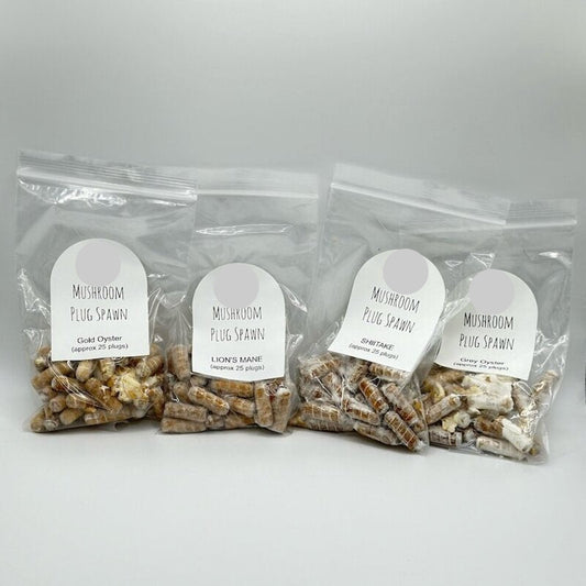 100 Variety Pack - Mushroom Plug Spawn