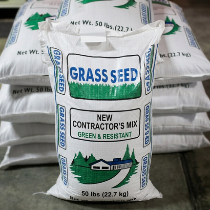 New Contractor's Mix Grass Seeds - 5 Lbs
