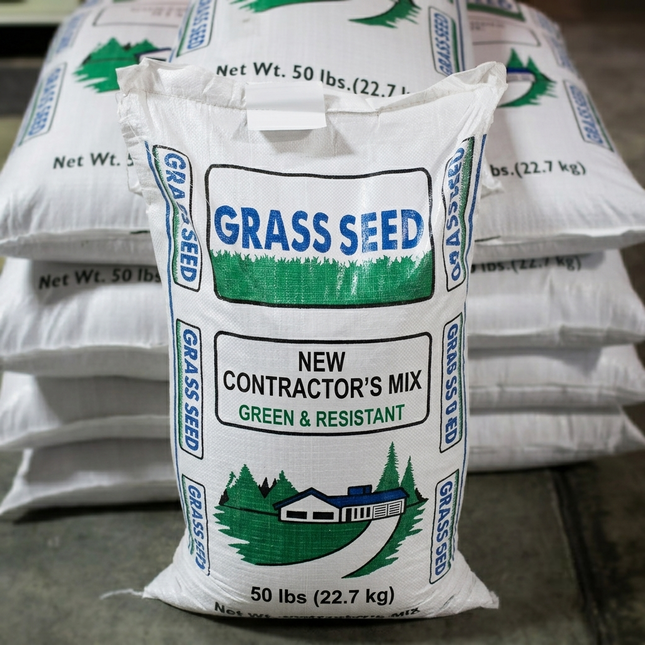 New Contractor's Mix Grass Seeds - 5 Lbs