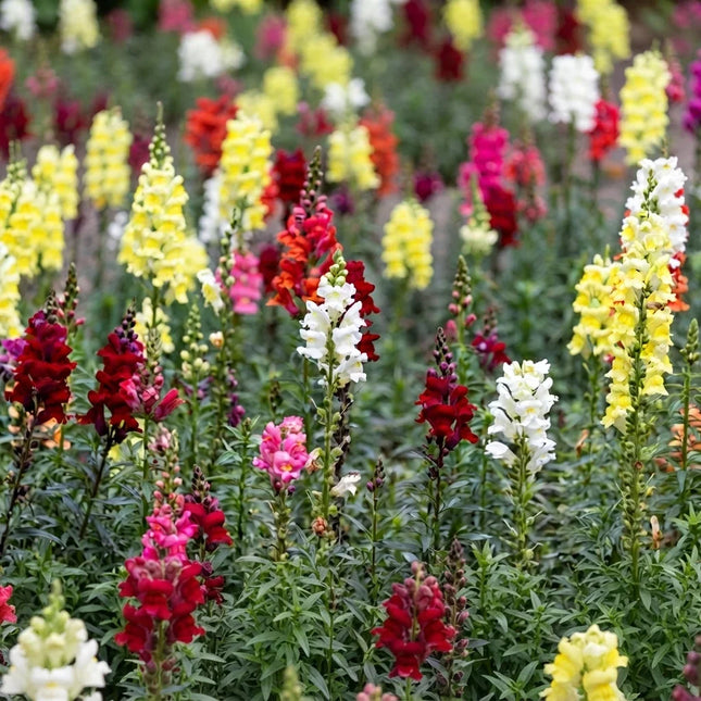 2000 Snapdragon Corona Mix Seeds – Tall Mixed Color Flowers
