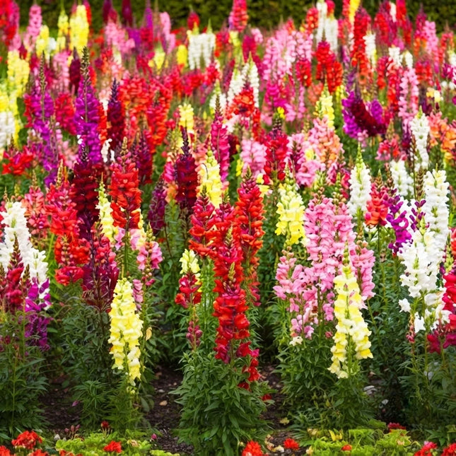 3750 Snapdragon Tetra Mixed Seeds – Antirrhinum Majus | Colorful Tall Flowers