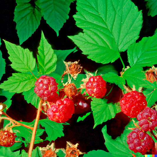 100 Thimbleberry Seeds (Rubus Parviflorus) Seeds