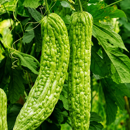 15 Bitter Melon Seeds (Momordica charantia) – Karela, Warm-Season Vine