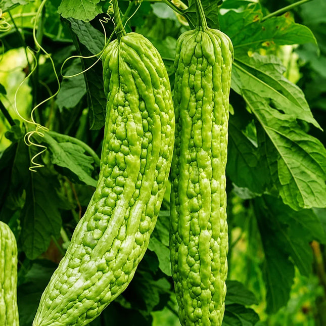 15 Bitter Melon Seeds (Momordica charantia) – Karela, Warm-Season Vine