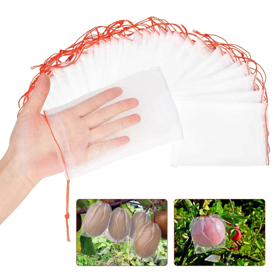 Fruit Protection Net Bags with Drawstring - Seed World