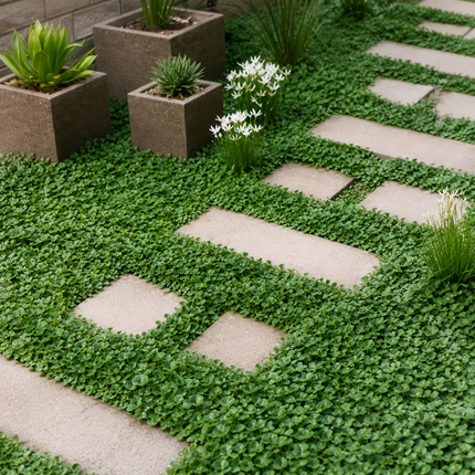 Dichondra repens lawn leaf