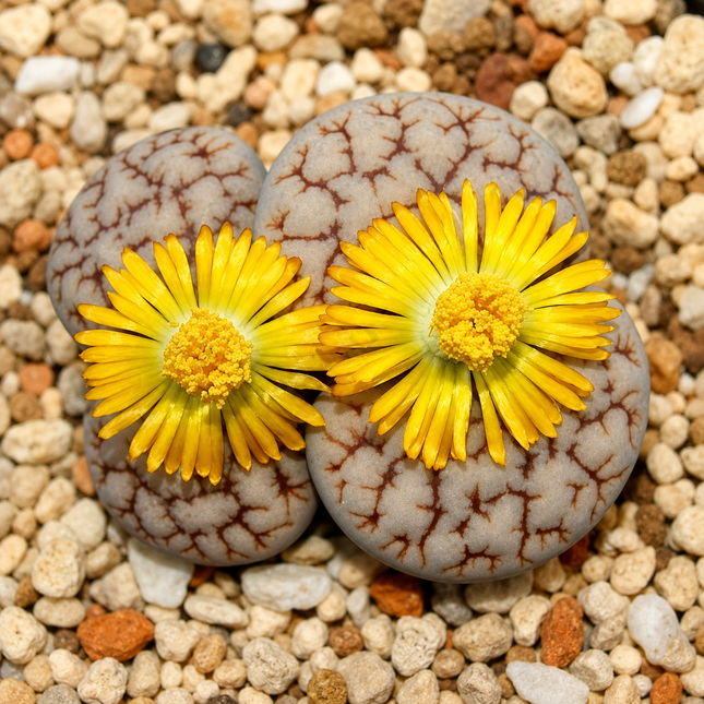 15 Rare Lithops Gracilidelineata Seeds