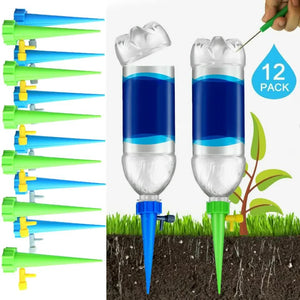 PlantMate™ - Automatic Drip Self-Watering Spikes - 12 Packs