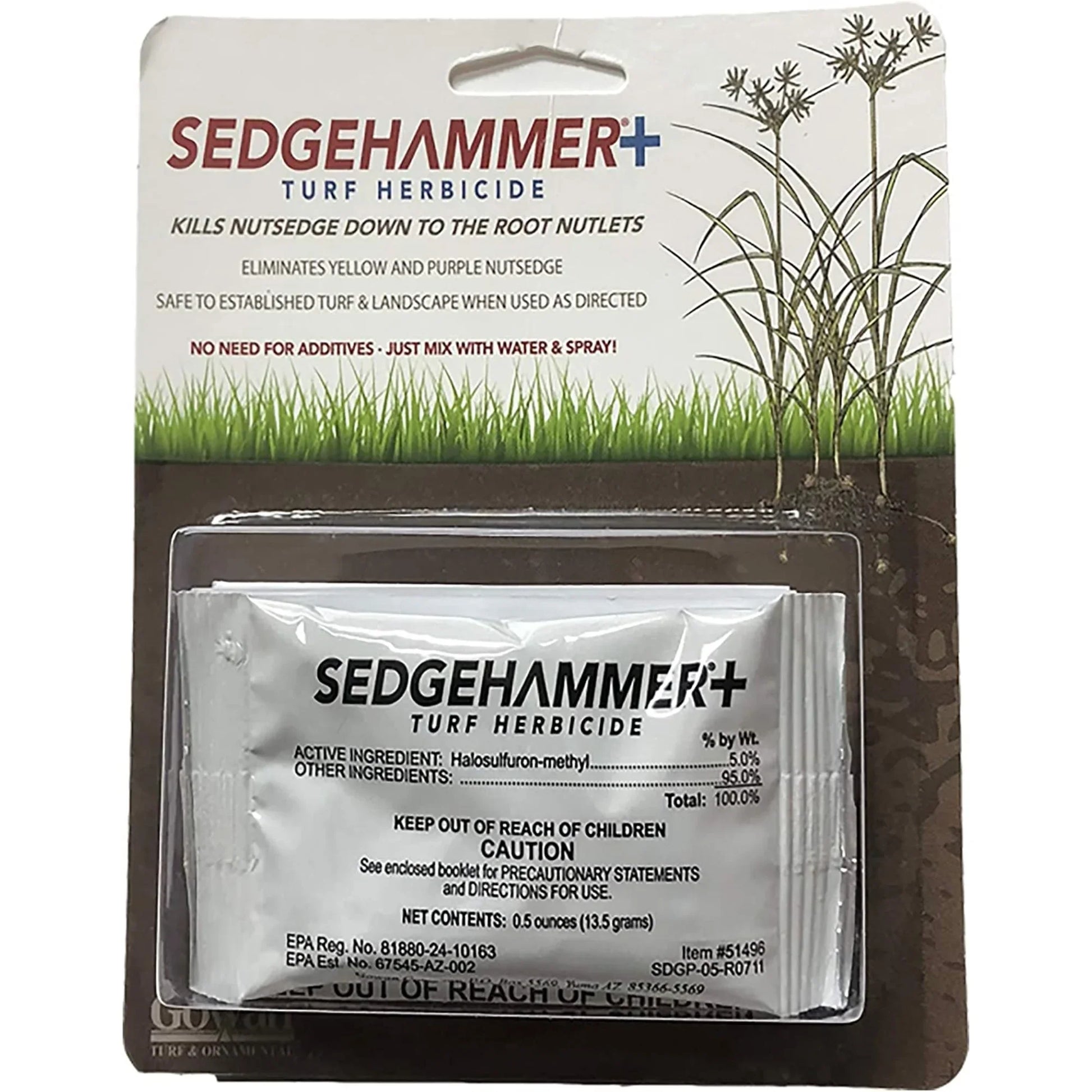 SedgeHammer Plus Turf Herbicide Concentrate (13.5g) - Seed World