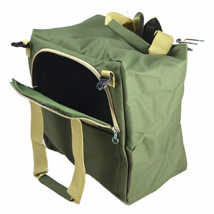 10 Pieces Gardening Tool Set with Detachable Tote and Folding Stool Seat - Seed World