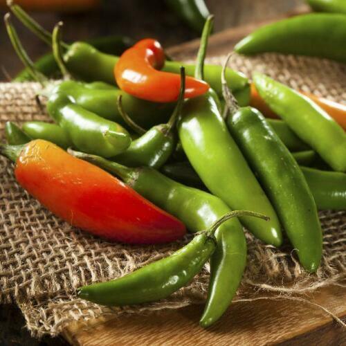 100 Serrano Pepper Seeds | Non-GMO | Heirloom - Seed World