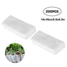 100/200 Biodegradable Non-Woven Plant Grow Bags - Seed World