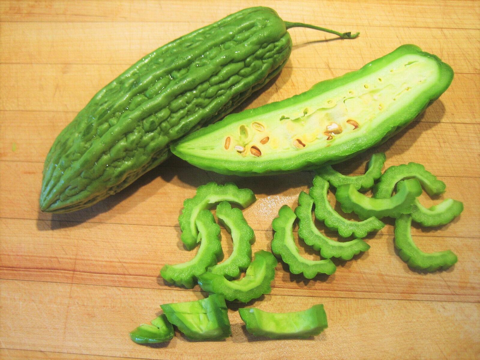 15 Green Skin Bitter Melon Seeds - Seed World