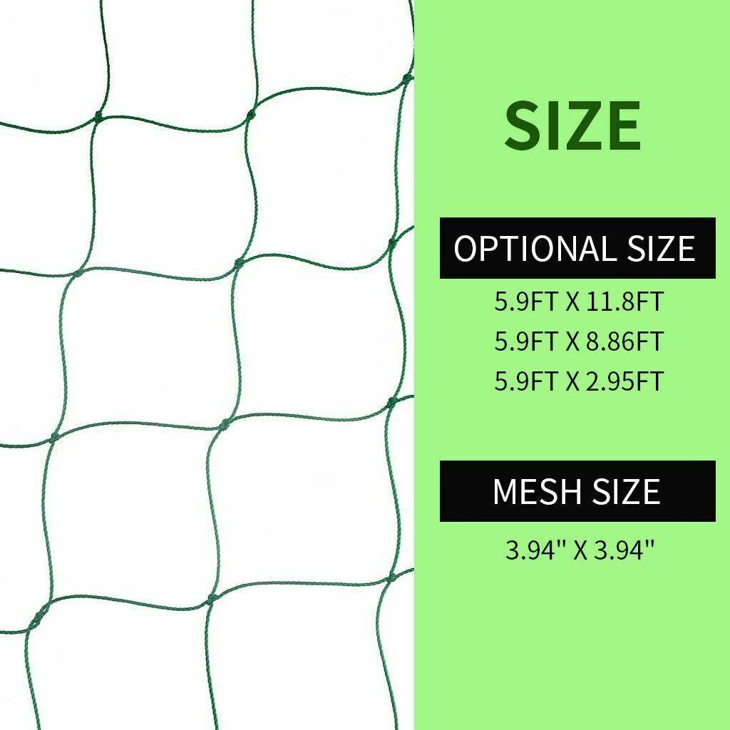 2 Pack Garden Plant Climbing Net Trellis Netting Mesh Support Fruits Vine Veggie - Seed World