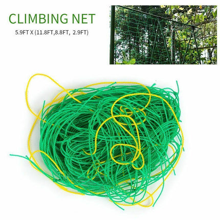 2 Pack Garden Plant Climbing Net Trellis Netting Mesh Support Fruits Vine Veggie - Seed World