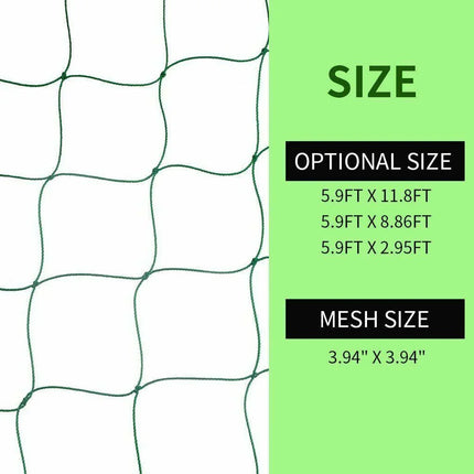 2 Pack Garden Plant Climbing Net Trellis Netting Mesh Support Fruits Vine Veggie - Seed World