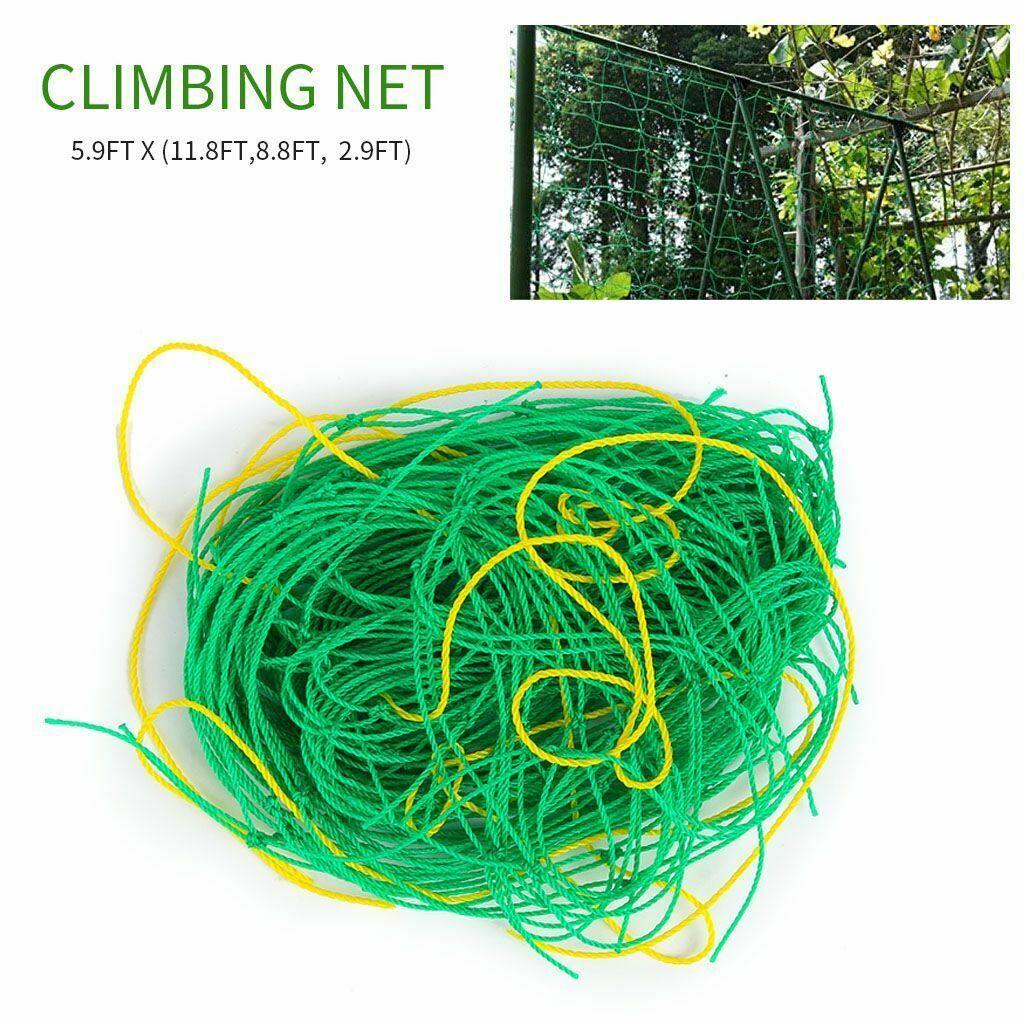 2 Pack Garden Plant Climbing Net Trellis Netting Mesh Support Fruits Vine Veggie - Seed World