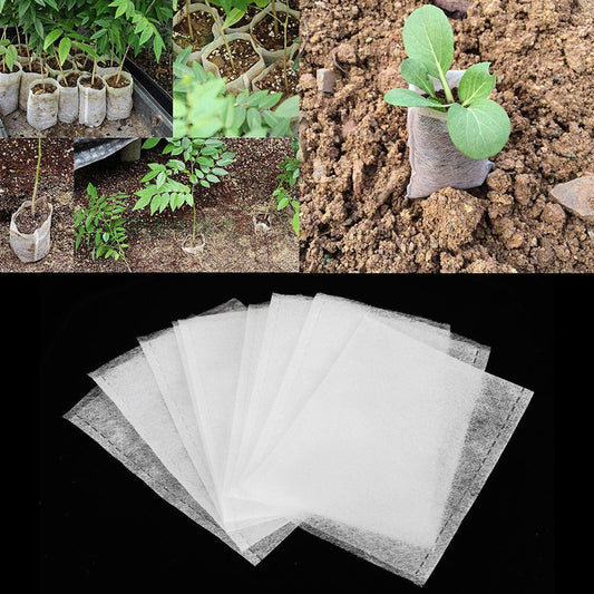 Biodegradable Plant Grow Bags – Non-Woven Fabric Nursery Pots for Seedlings - Seed World