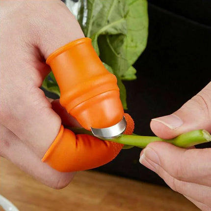 Finger Thumb Knife | Garden Plucking Device Cutting Vegetable Agricultural - Seed World