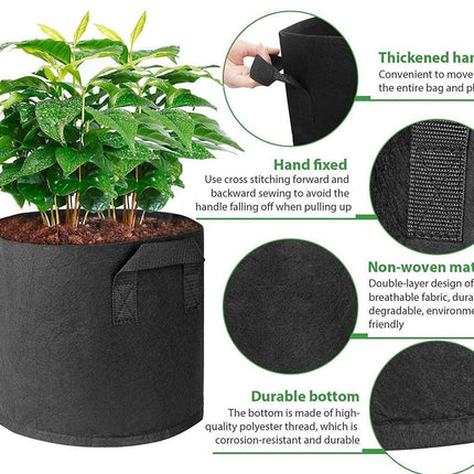 Garden Grow Bags | 6 Pieces - Seed World