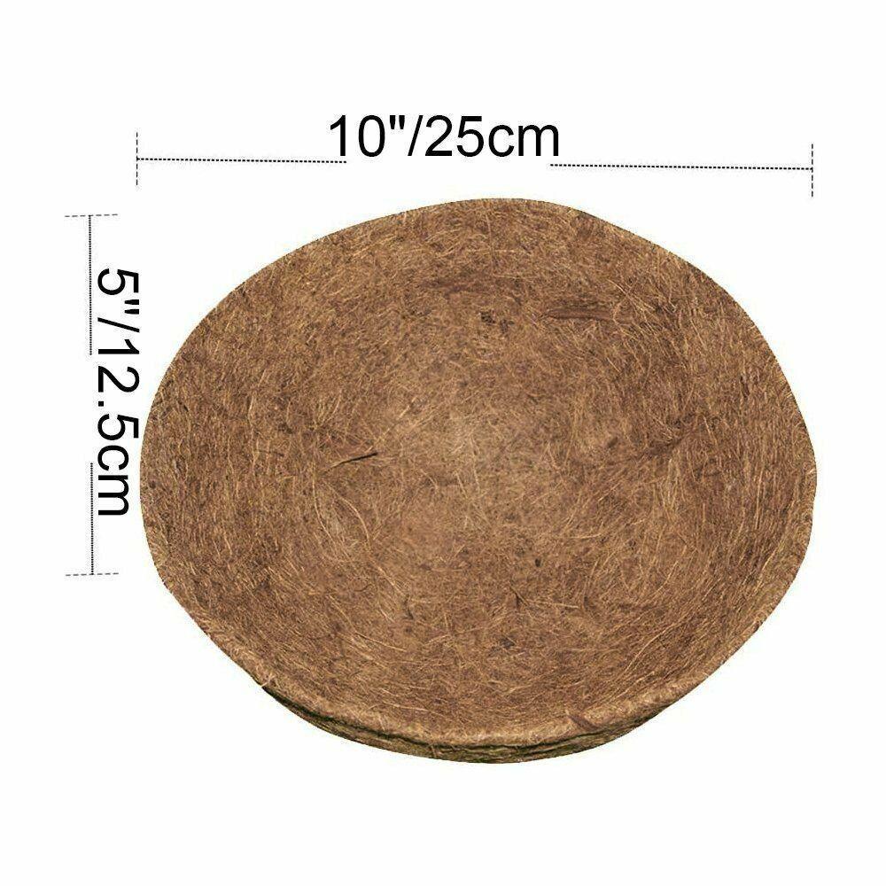 Round Hanging Basket Coco Liner Coconut Fiber Replacement - Seed World